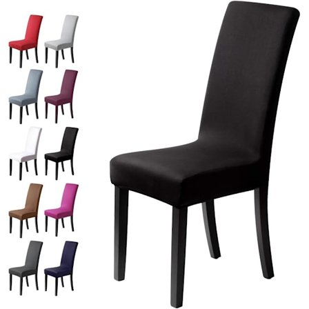 Tuolinpäällinen sisustus 6 kpl joustava tuolinpäällinen - liukueste tuolinpäällinen o[qb]