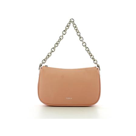 Furla, On the sotosppa moon Oranje, Dames, Maat:ONE Size,leer
