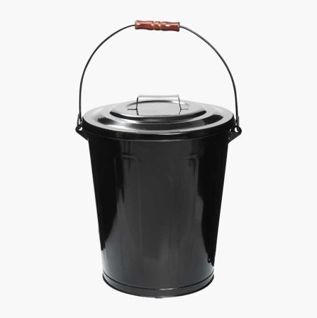 Askhink med lock 22 liter - Biltema