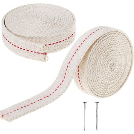 Udskiftning af væge til 2 ruller bomuldsolielampe