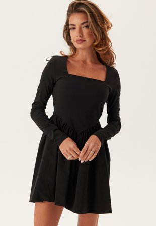 ONLY - Onlmenia Ls Balloon Short Dress - Kläder - - Bubbleroom