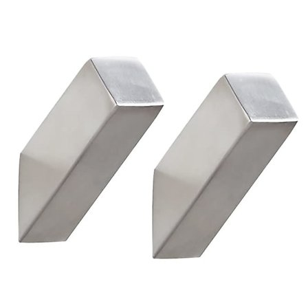 Svarta Badrum Väggmonterade 2-Pack 304 Rostfria Handdukskrokar