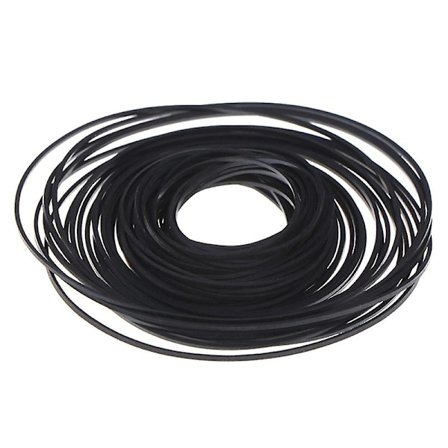 4-13cm/45-130mm Blandade Fyrkantiga Kassettbandsremmar Cd Dvd Inspelare Gummirem [DB]