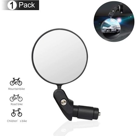 Pyöräpeilit, 1 kpl Pyörän Takapeili, Ohjaustangon Pyöräpeili