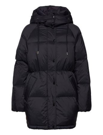 GANT Mid Length Down Jacket Svart