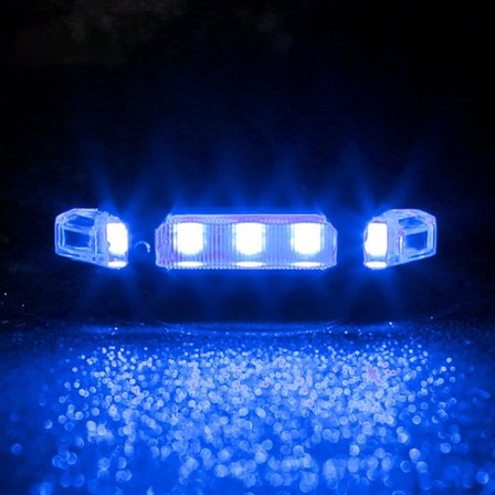 LED Bagagehållare Lampa för Mountainbike Vattentät Cykel Bakre Vy C one size