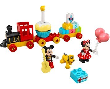 LEGO-LEGO DUPLO Disney Musse och Mimmis födelsedagståg 10941-LEGO DUPLO Disney Minni og Mikkes bursdagstog 10941-LEGO-LEGO