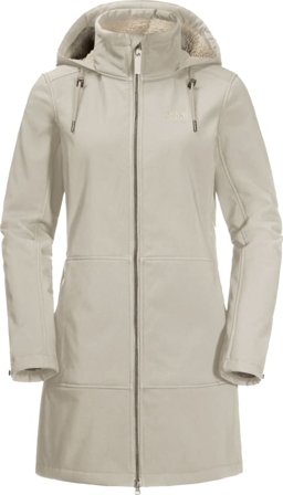 Jack Wolfskin Women's Windy Valley Coat Women synthetic-lined parkas Grey XXL