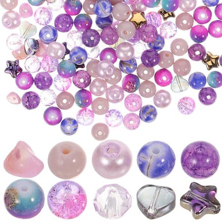 1 Æske Smykker DIY Perler Glasperler Løse Perler Spacer Perler Bulk Håndværksperler Smykker Perler