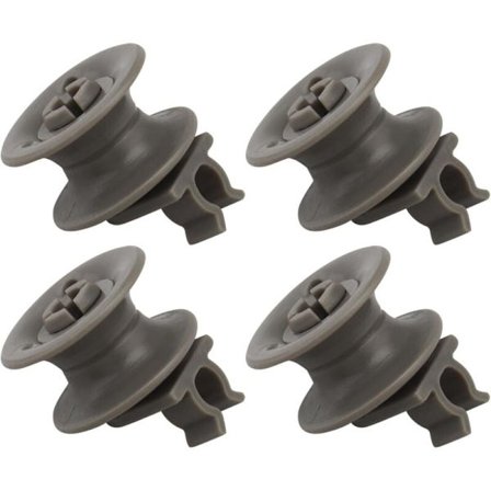 4 stk. Opvaskestativ Øvre Hjul 4581DD3002A Kompatibel med LG LDF6920BB LDF6920ST Opvaskemaskine Reservedele