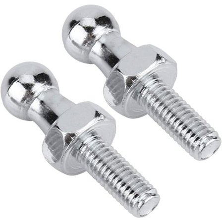 Pallonivelkaasujousi Pallonivel M6 - M6 Pultti 2kpl Ammattimainen M6 Pallonivelpultin vaihto yhteensopiva Kaasujouset Pallopään suojus