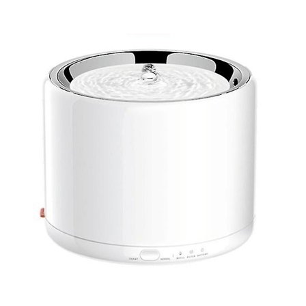 Katt Vannfontene Rustfritt Stål 1.35L Auto LED Avstengning