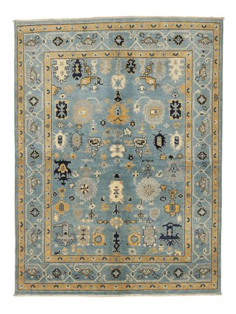 Kazak Fine Rug Hand Knotted 148X199 Green/Dark Yellow Afghanistan