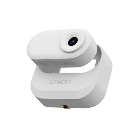 Mini Actionkamera 1,47 tuuman näyttö 1080P Pieni vakautusurheilukamera Vlog Mini Lemmikki Minne tahansa EI TF-korttia Valkoinen