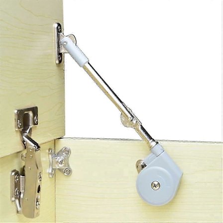 Lågstøtte 105 Graders Åben med Soft Close, Lågstøttehængsel til legetøjskasse, Nem Installation