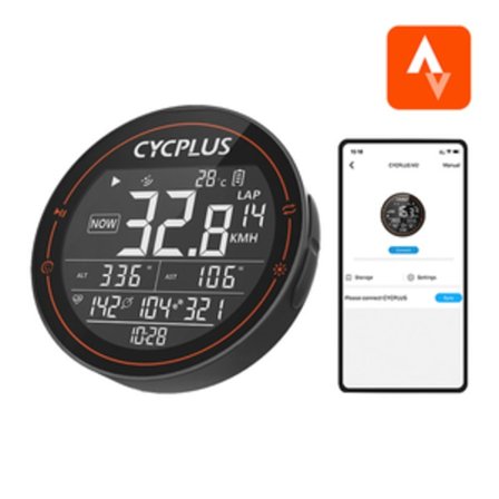 Cycplus M2 cykeldator - kompatibel med Strava, Trainingpeaks etc.