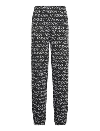 Mimi Sweatpants Jacquard Black ROTATE Birger Christensen
