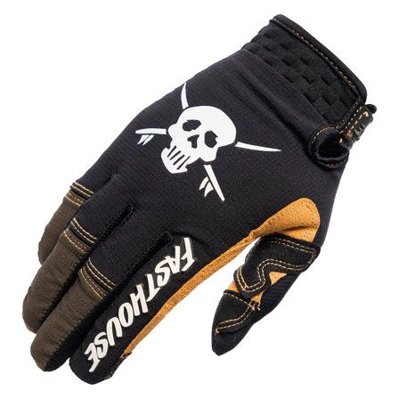 Crosshandschoenen Fasthouse Sanguaro Bennet Zwart L