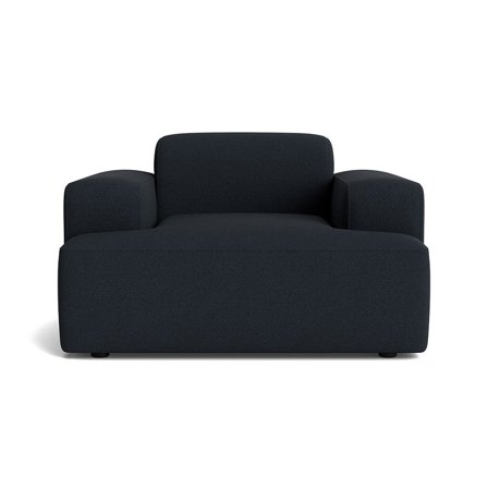 Madrid lænestol - Loop Mørkeblå - 129x101x75 - Lænestol