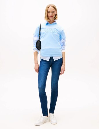 Tommy Jeans Sylvia Hgh Skn Ch0258 - Blue - 34 x 32