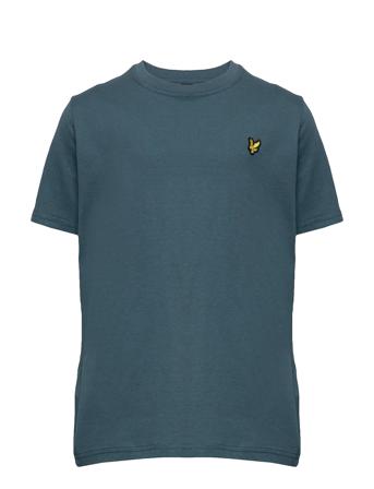 Classic T-Shirt T-shirts Short-sleeved Sininen Lyle & Scott Junior