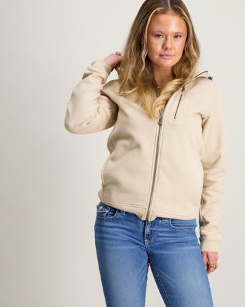 Sail Racing JR BOWMAN ZIP HOOD Beige Huvtröjor/Hoodies Tjej - Kids Brand Store