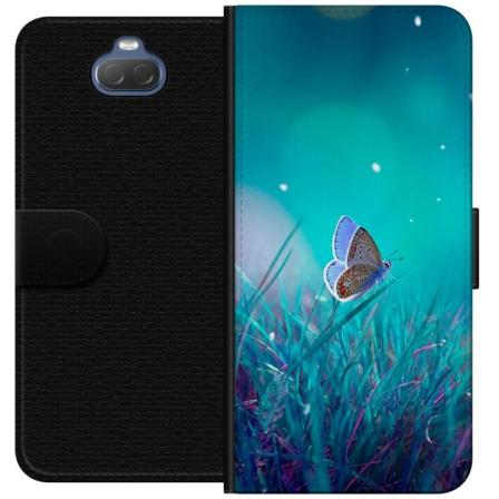 Sony Xperia 10 Lommeboketui Magisk Sommerfugl