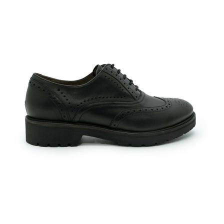 Nerogiardini, Lace Up Shoes Czarny, Kobieta, Rozmiar: 38 EU