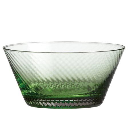 Aida RAW Unique Swirl skål 12,5 cm, grønn