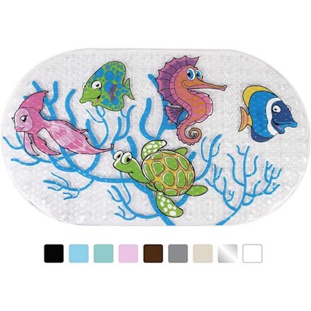 Badekarmatte, sklisikker matte, sklisikker badekarmatte, badematte med