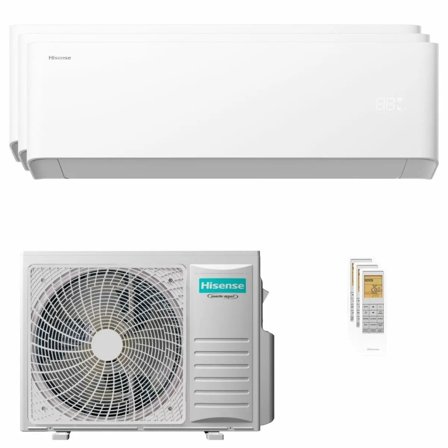 Condizionatore Hisense Uni HB trial split 7000+7000+7000 BTU inverter A++ wifi unità esterna 6.3 kW