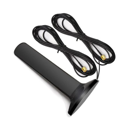 GSM 4G 5G Antenne 600-6000MHz 12DBi Høy Forstørrelse Omni Magnetisk Base Antenne for CPE (SMA Hann)