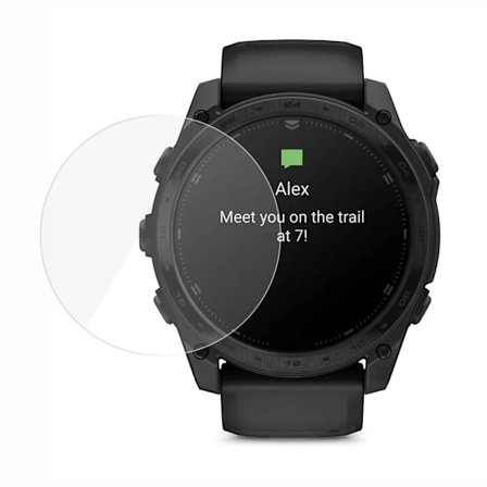 Garmin Tactix 8 51mm skärmskydd 0,3mm härdat glas klockfilm