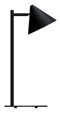 Westal Tratt Micro Bordlampe GU10, uten lyskilde Svart, Belysning