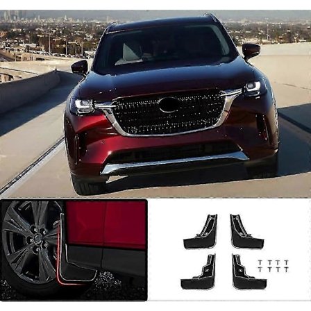 Biltilbehør for Mazda CX-60 CX60 2025 Sprutbeskyttere Mud Flaps Mudguard Beskytter Bildeler 4 stk