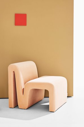 Pastill - Odette lenestol - Rosa - Lenestoler - Fra Homeroom