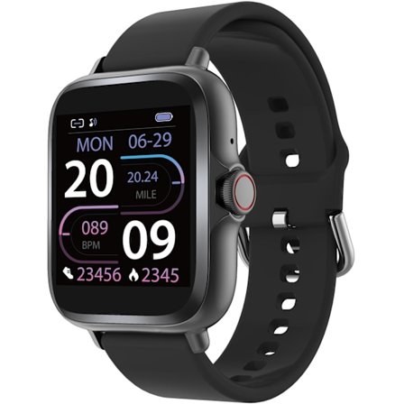SmartWatch 1,44" näyttö Sydänsensori Musta