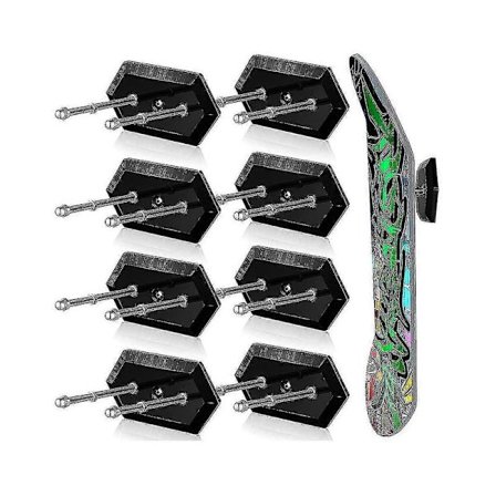 8 Pakkaa Luistintaulun Seinäkiinnikkeitä Ruuveilla, Leijuva Luistintaulun Ripustin, Luistintaulun Kiinnike, Ripusta Luistintaulu, Paras