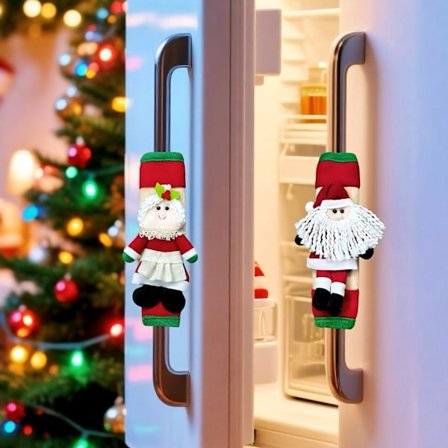 Joulun jääkaapin suojakoristeet, kodinkoneiden kahvojen koristeet, joululahjakoristeet, somistus