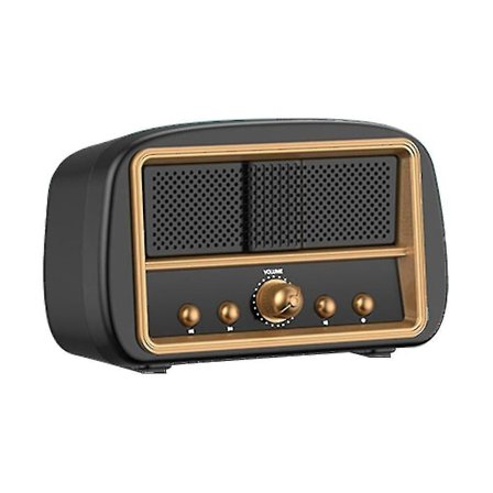 Retro Bluetooth Højttaler, trådløse Vintage Højttalere, genopladelig Højttaler