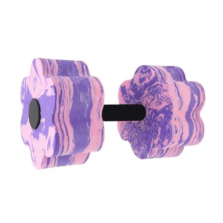 Fitness Vægtstang til Vand, Letvægts Pool Håndvægte til Træning, Genanvendeligt Bærbart Træningsudstyr til Mænd og Kvinder, Pink (FMY)