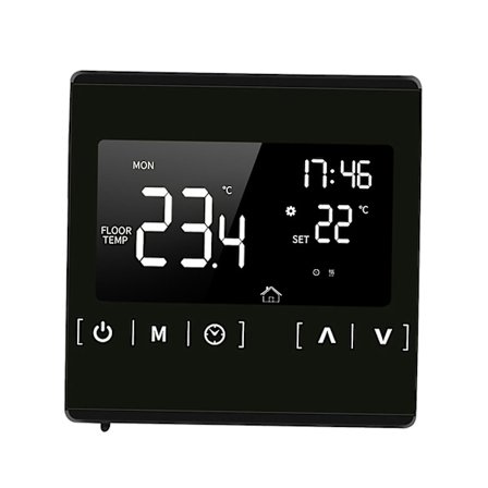 Smart LCD-touchskærm termostat til hjemmet programmerbar elektrisk gulvvarmesystem termoregulator AC 85-250v temperaturregulator