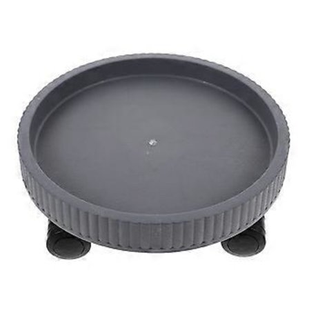 Plast Trädgårdskruka Bricka Plast Trädgårdsblomkruka Bas Rullande Plastbricka för Växter