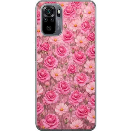 Kompatibelt Mobildeksel til Xiaomi Redmi Note 10S Petal Reverie Blush Rose