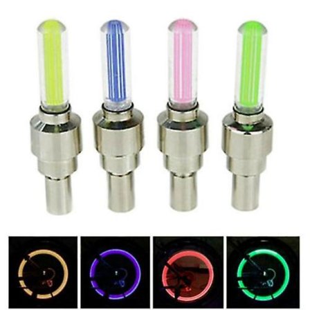 Vattentät Led Wheel Light, Led Light Tire Wheel Ventil Caps