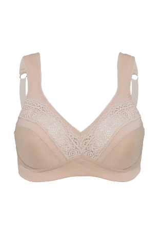 Swegmark Cotton Star Mjuk-bh Bh Dam Beige 100a