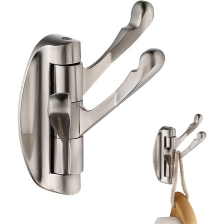 Seinäkoukku - Kääntyvät koukut - Kokoontaitettava pyyhekoukku - Kolminkertainen koukku - Koukut - Ripustuskoukut - Seinäkoukku