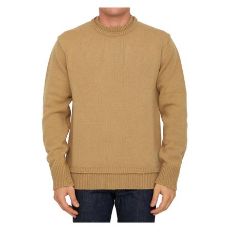 Maison Margiela, Knitwear Si 1Gp 0001 S18064 Beżowy, Mężczyzna, Rozmiar: M