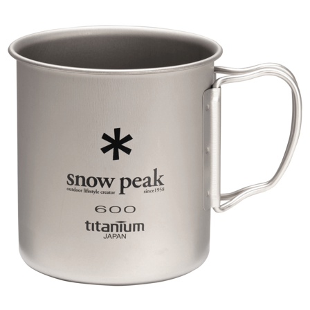 Snow Peak Titanium Single Wall 600 Mug