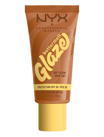 NYX Professional Makeup Nyx Professional Makeup Buttermelt Glaze Skin Tint Spf30 Foundation 08 Nutmeg Butta 30 Ml - 30 ML